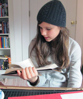 girl reading